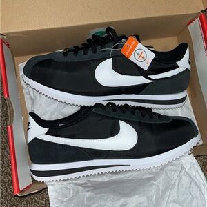 Nike Cortez TXT  Black and White